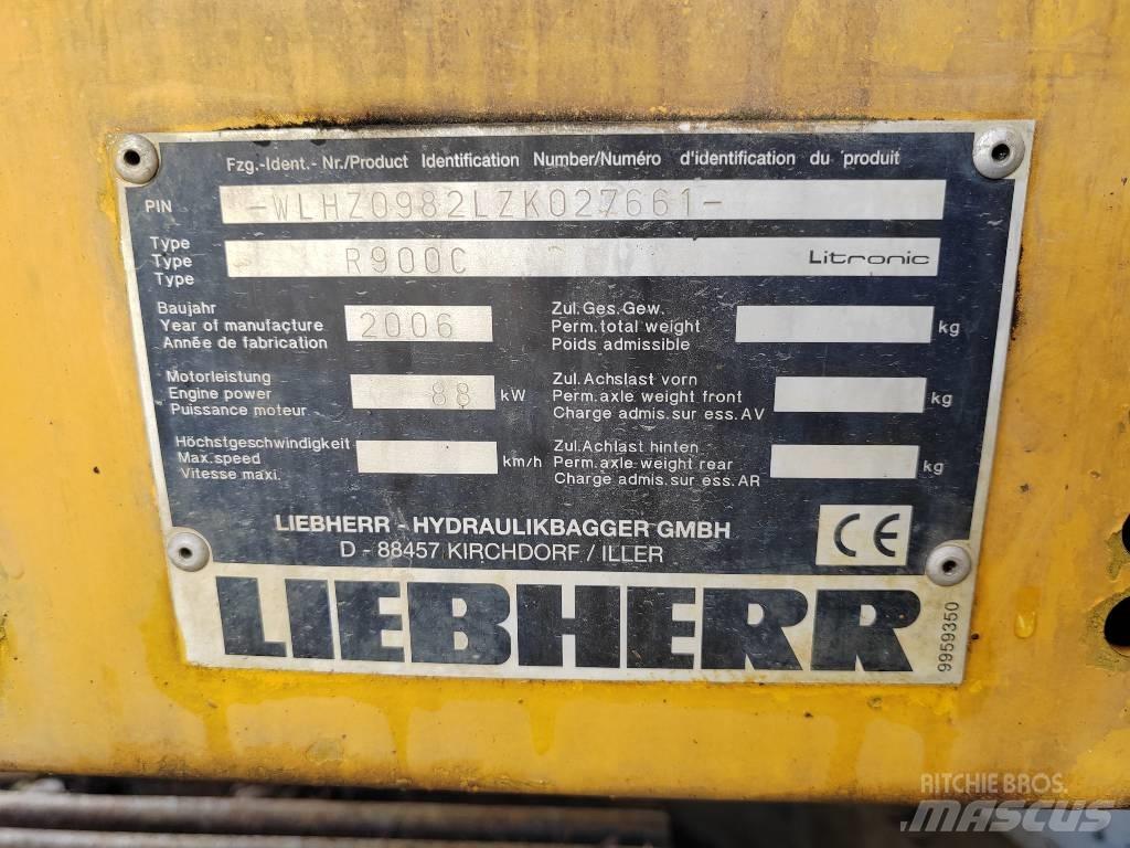 Liebherr R 900 C Beltegraver