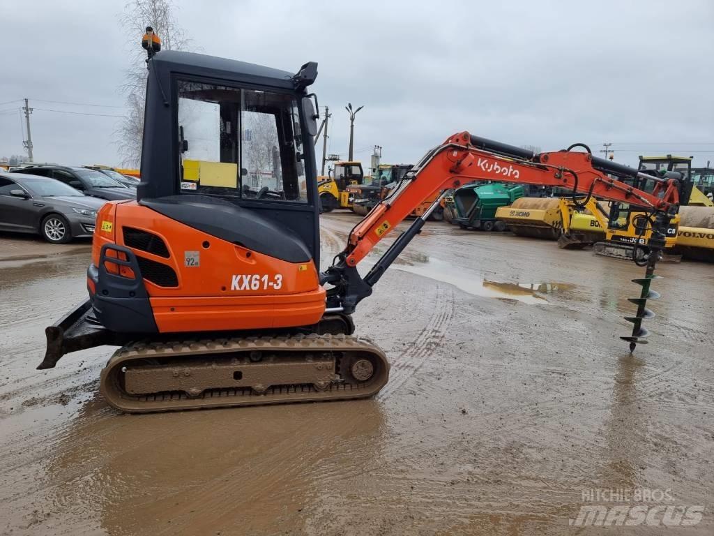 Kubota KX 61-3 Minigravere <7t