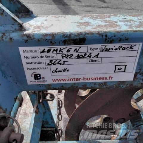 Lemken Variopack Andre Jordforbedrings maskiner og ekstrautstyr