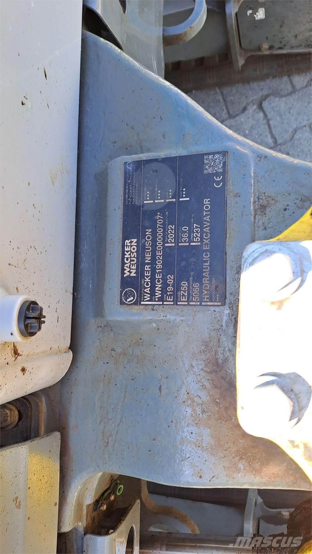 Wacker Neuson EZ50 Beltegraver