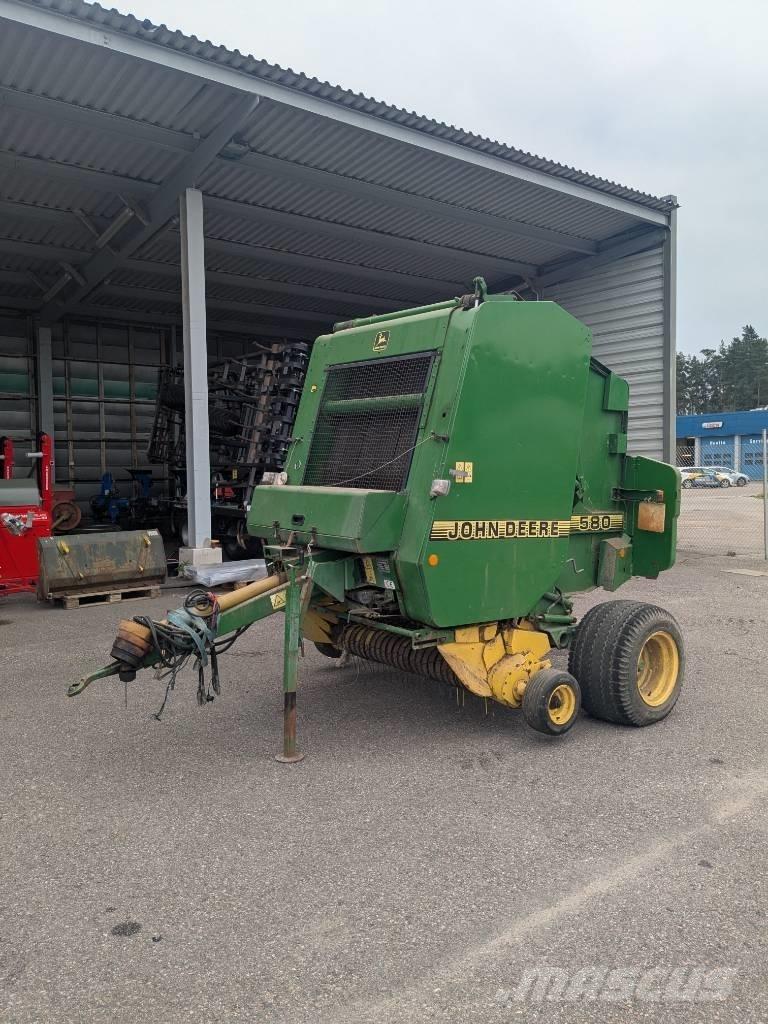 John Deere 580 Rundballepresser