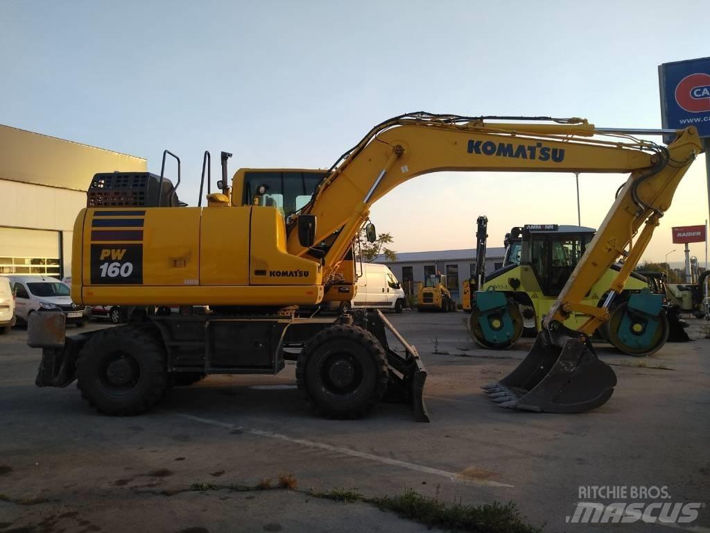 Komatsu pw160-11 Hjulgravere