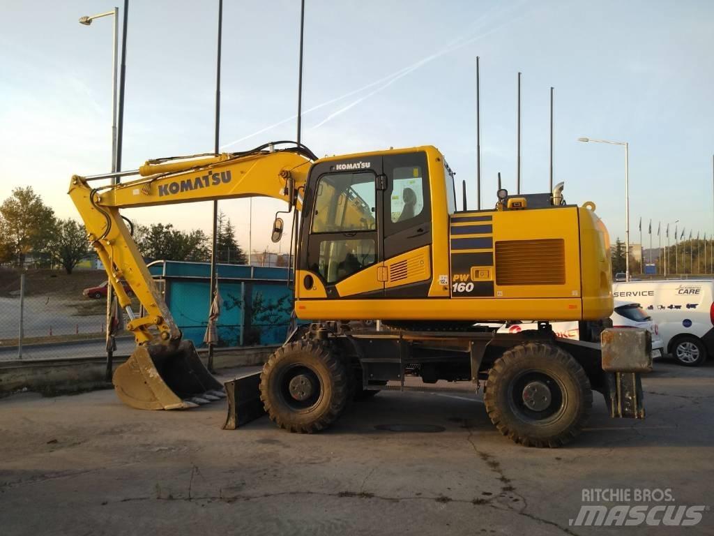 Komatsu pw160-11 Hjulgravere