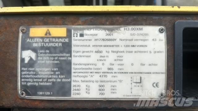 Hyster 3.00 XM Diesel Trucker
