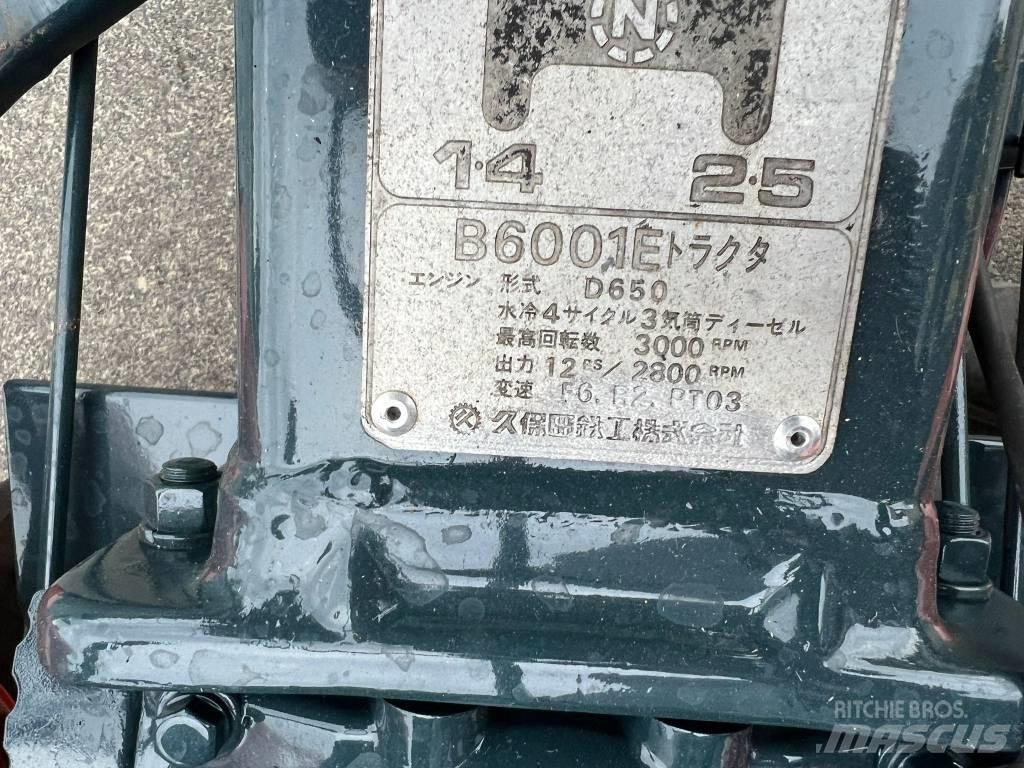 Kubota B 6001E Traktorer