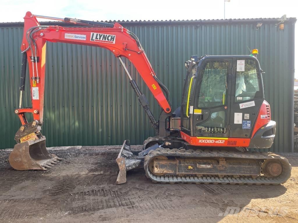 Kubota KX 080-4a2 Midigravere 7 - 12t