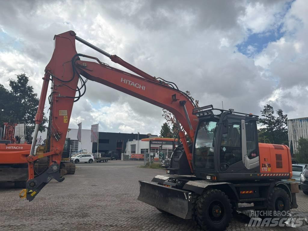Hitachi ZX 170 W-3 Hjulgravere