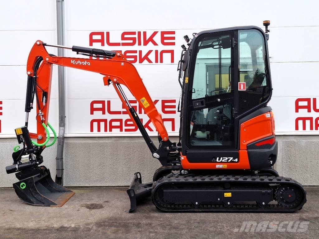 Kubota U 27-4 Minigravere <7t