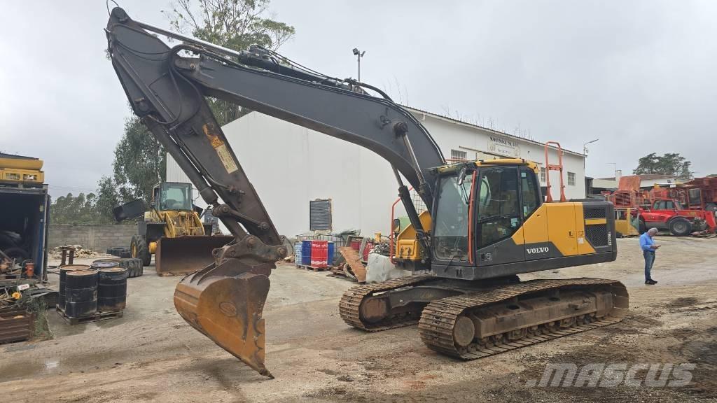 Volvo EC220EL Beltegraver