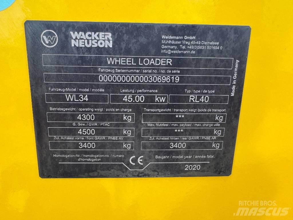 Wacker Neuson WL34 Hjullastere