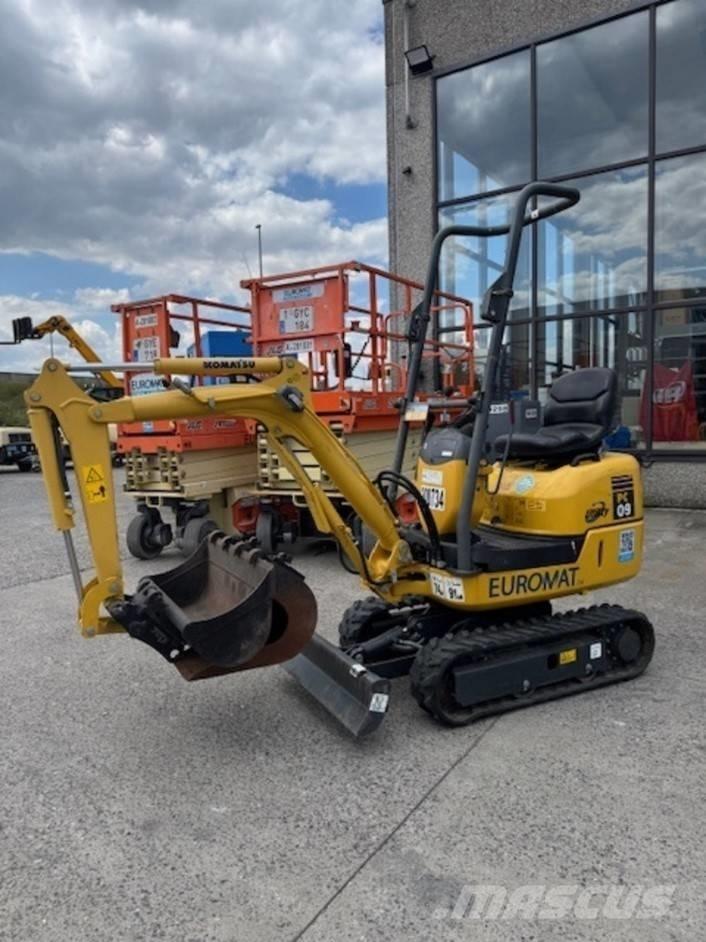 Komatsu PC 09-1 Minigravere <7t