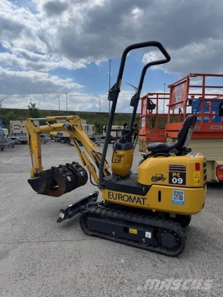 Komatsu PC 09-1 Minigravere <7t