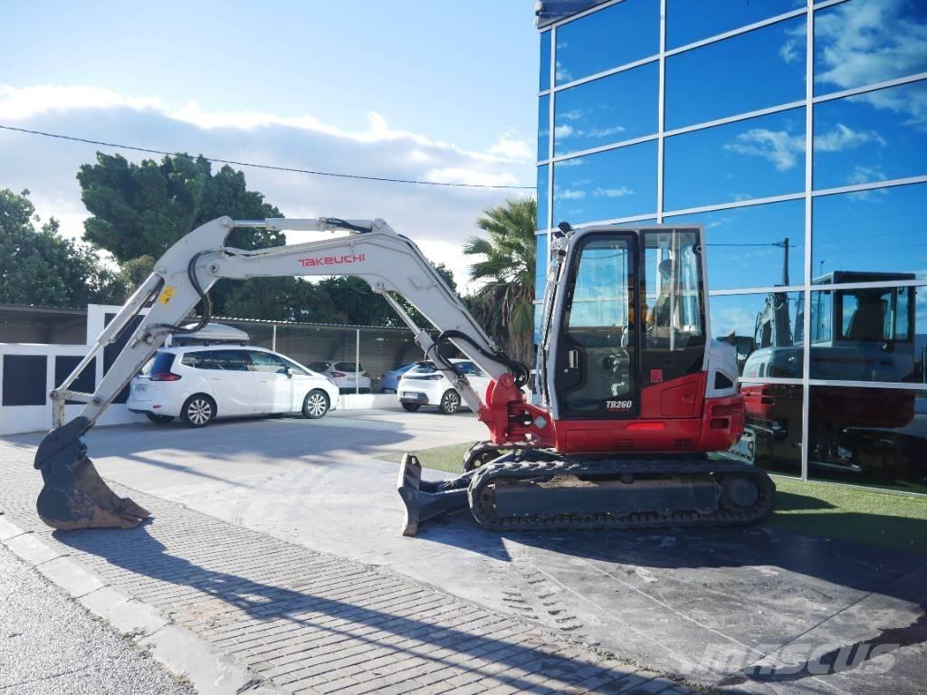 Takeuchi TB 260 Minigravere <7t