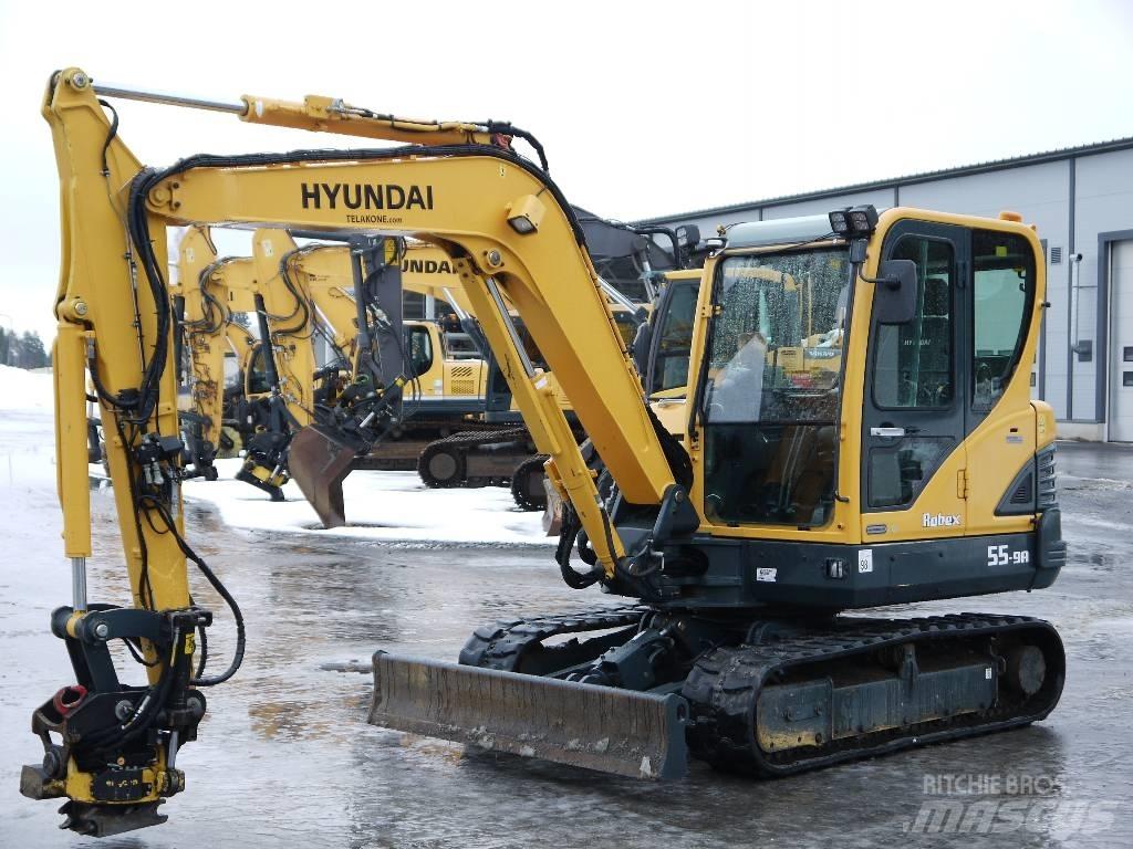 Hyundai R 55-9A Minigravere <7t