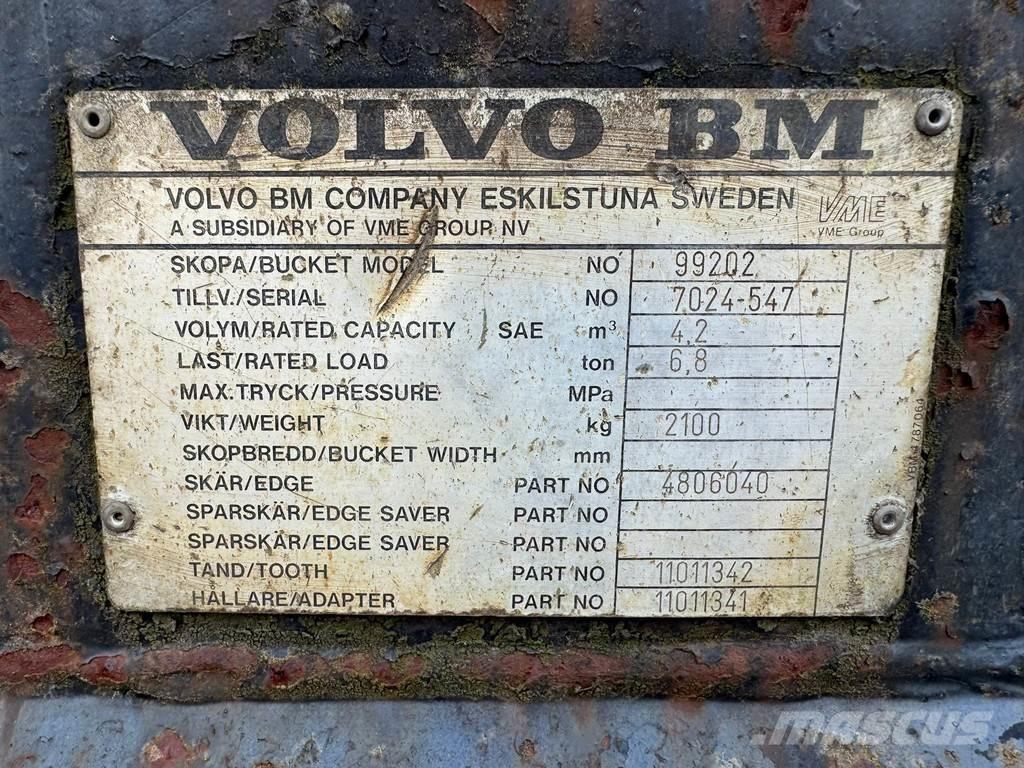 Volvo 4.2 m3 Skuffer