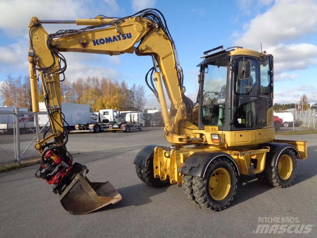 Komatsu PW 98 MR-6 Hjulgravere