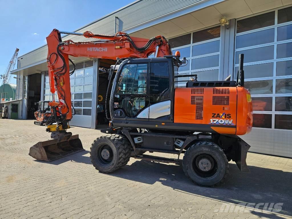 Hitachi ZX170W-6 Hjulgravere