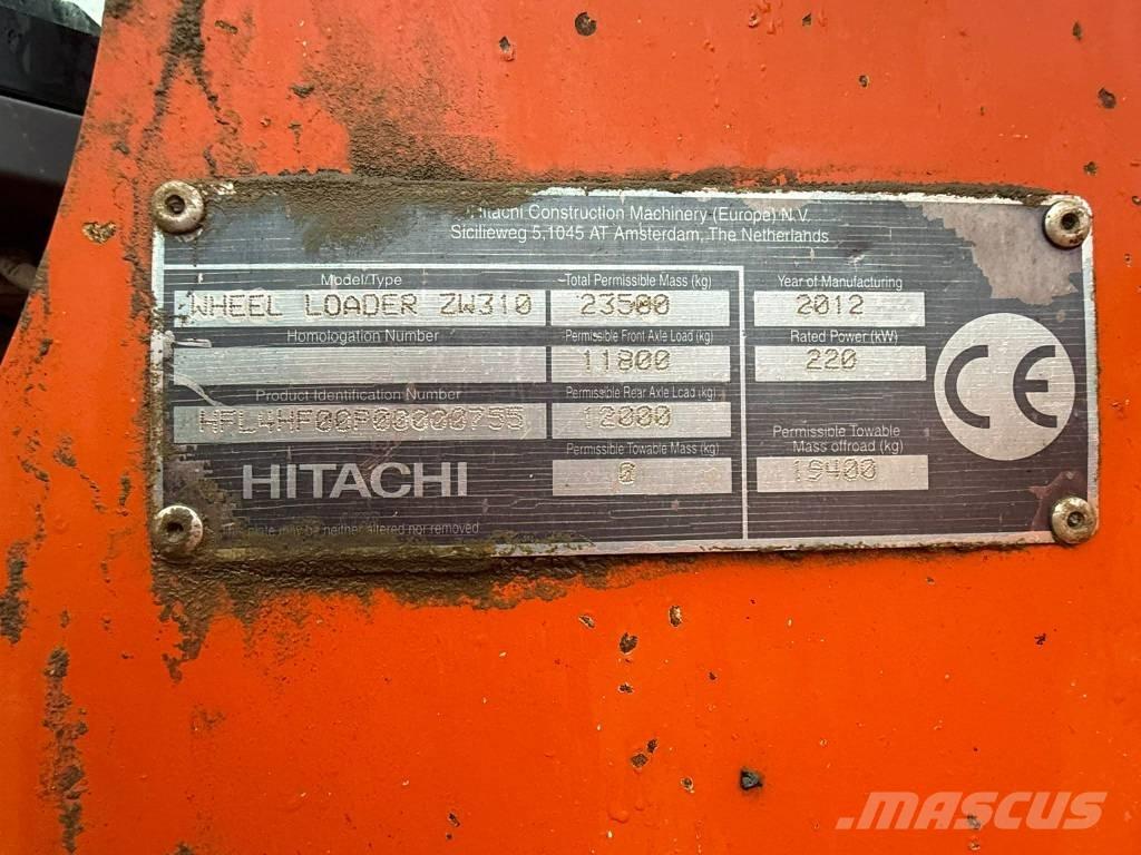 Hitachi ZW 310 Anlegg - Annet