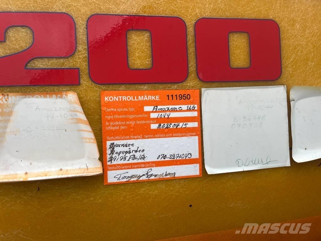 Amazone UG 2200 Slepesprøyter