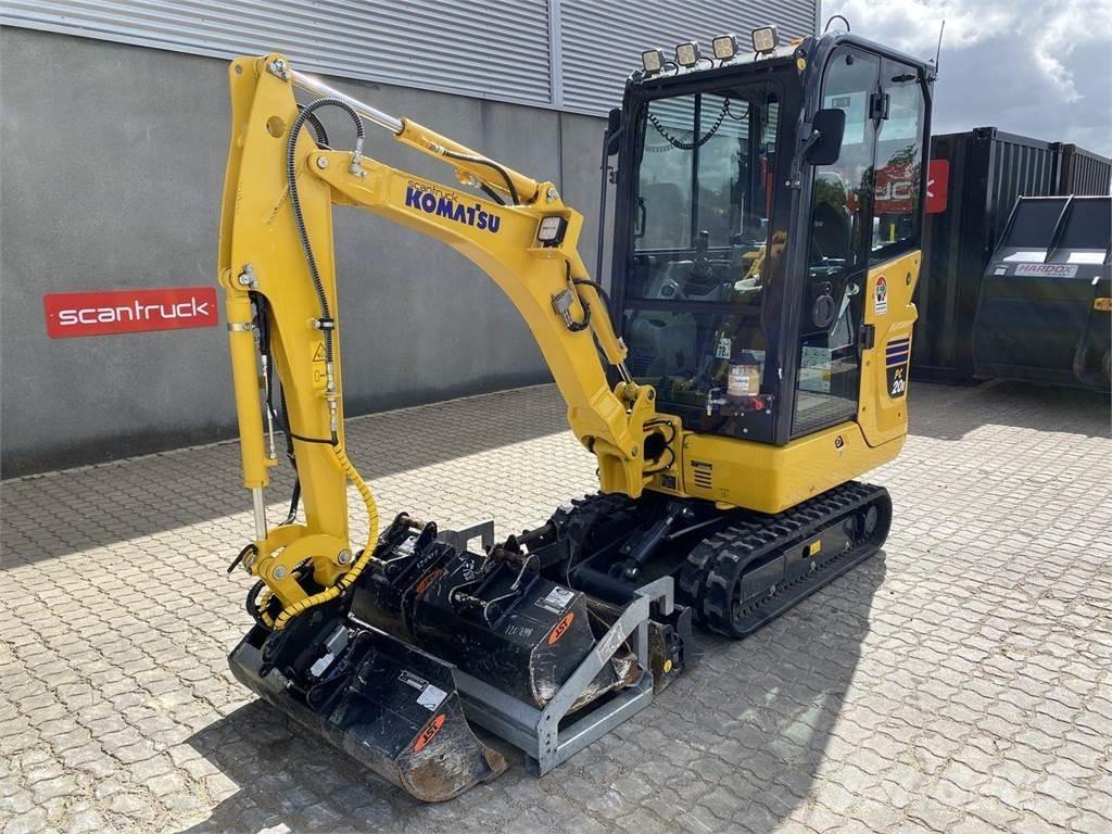 Komatsu PC20R-5 Hjulgravere