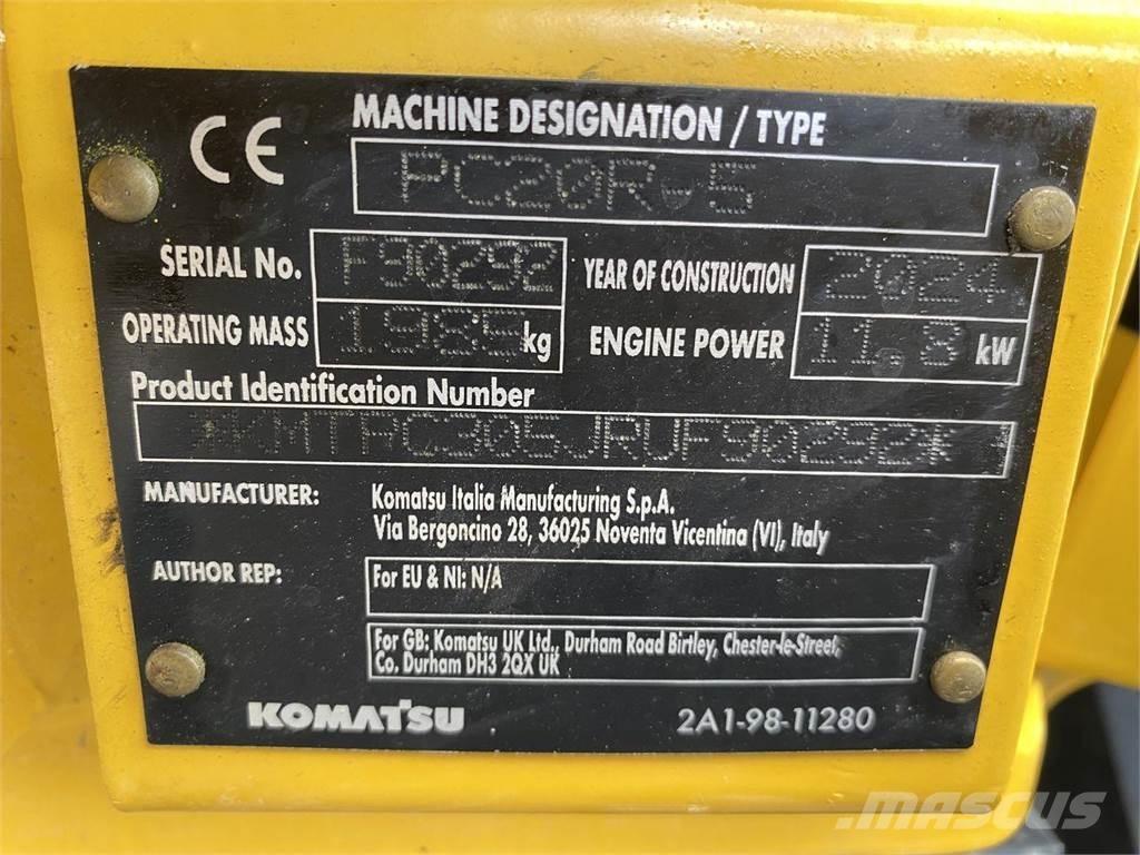 Komatsu PC20R-5 Hjulgravere