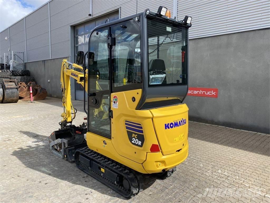 Komatsu PC20R-5 Hjulgravere