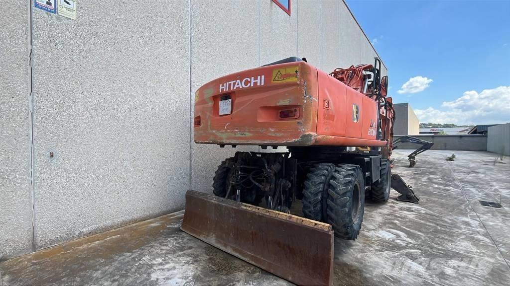 Hitachi ZX 210 W Hjulgravere