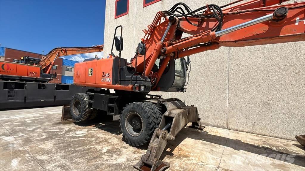 Hitachi ZX 210 W Hjulgravere