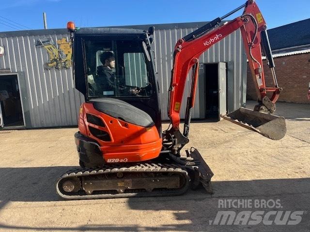 Kubota U 20-3 Minigravere <7t