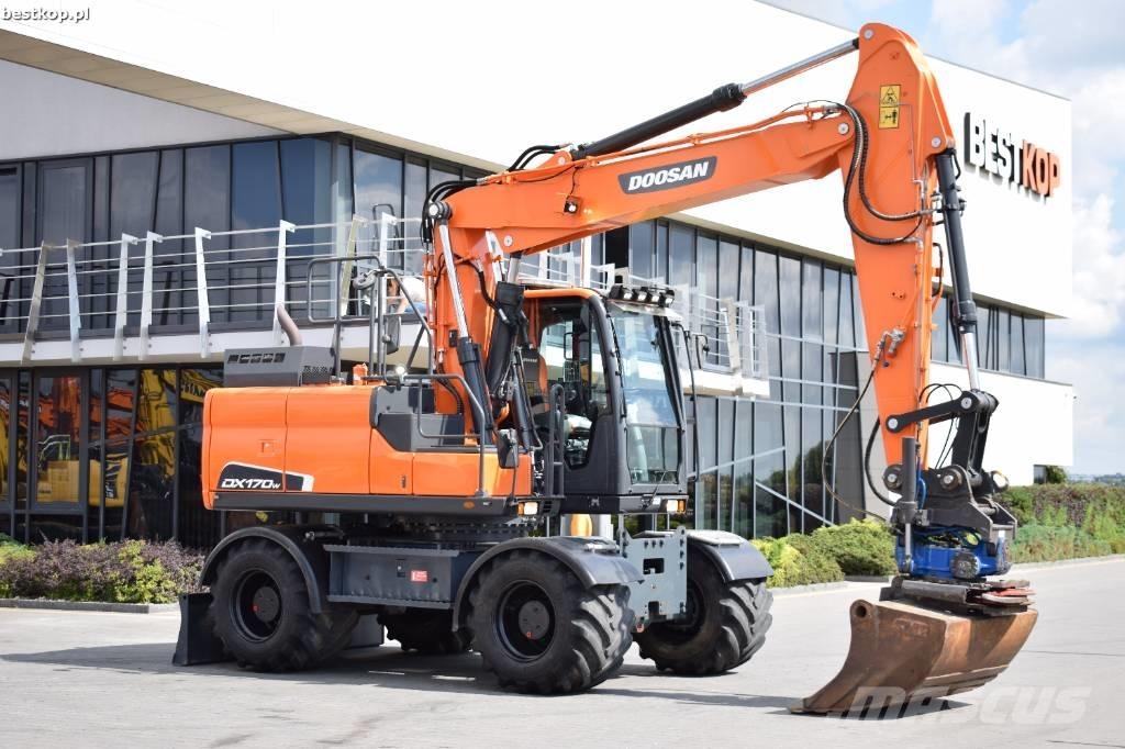 Doosan DX 170 W-5 Hjulgravere