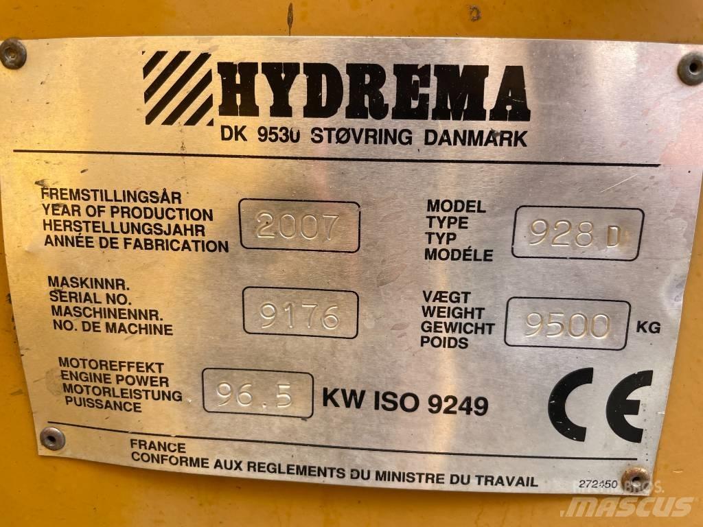 Hydrema 928 D Traktorgravere