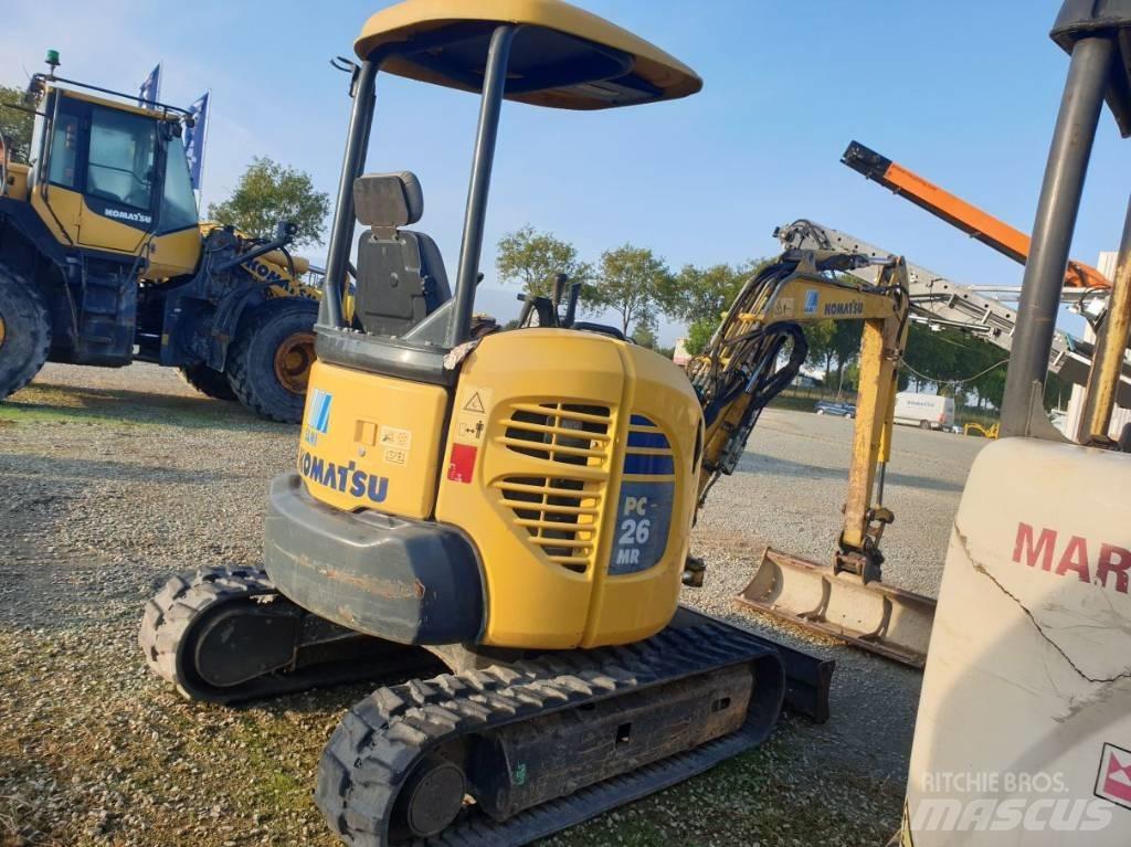 Komatsu PC26MR-3 Minigravere <7t