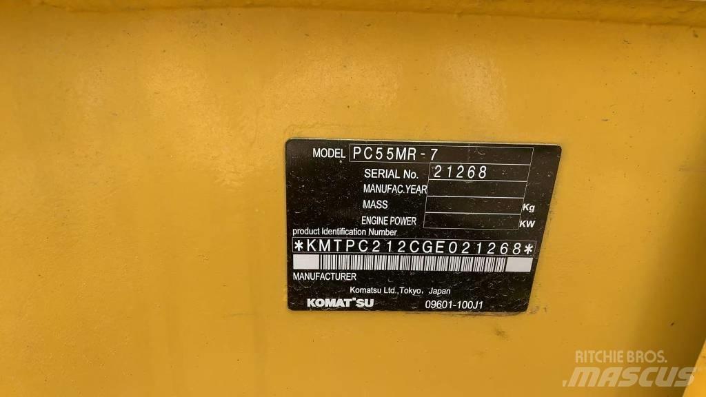 Komatsu PC 55-2 Beltegraver