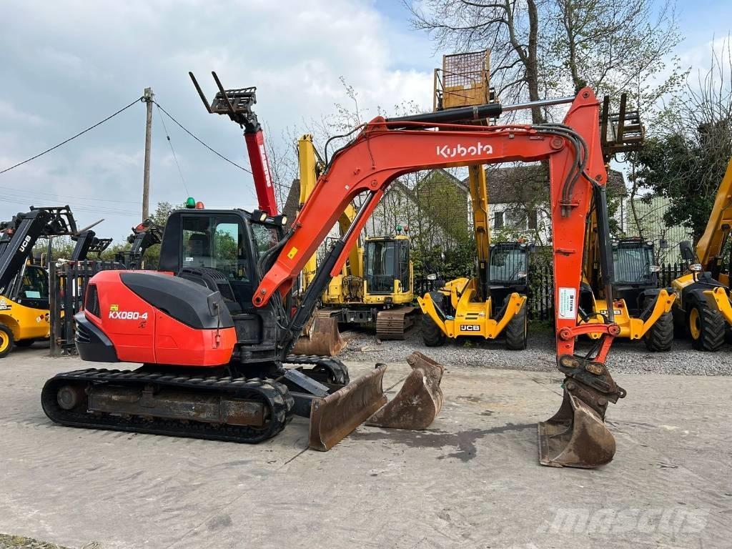 Kubota KX 80-4 Midigravere 7 - 12t