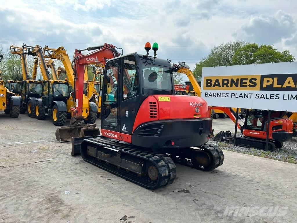 Kubota KX 80-4 Midigravere 7 - 12t