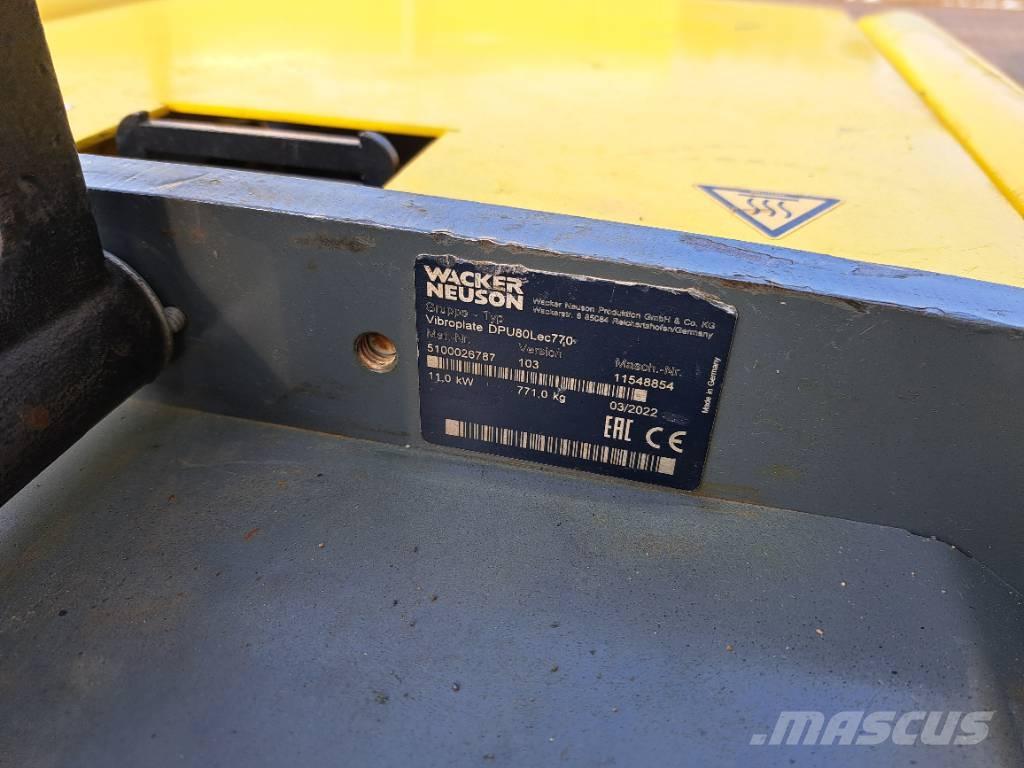 Wacker Neuson DPU 80 Vibroplater