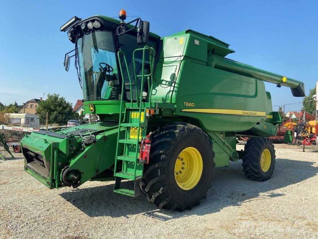 John Deere T 660 Skurtreskere