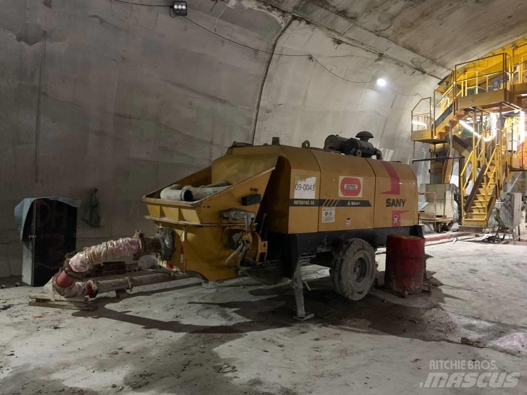Sany HBT6016C-5S Betongpumpe biler