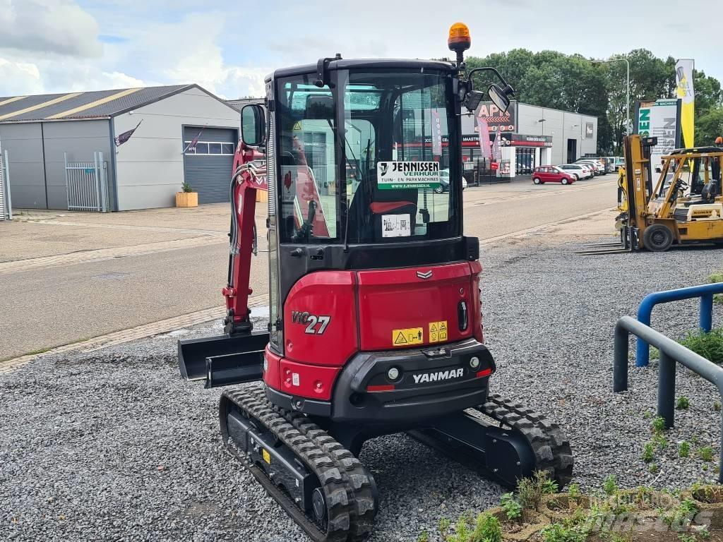 Yanmar vio 27-6 Frontlastere og graveredskap