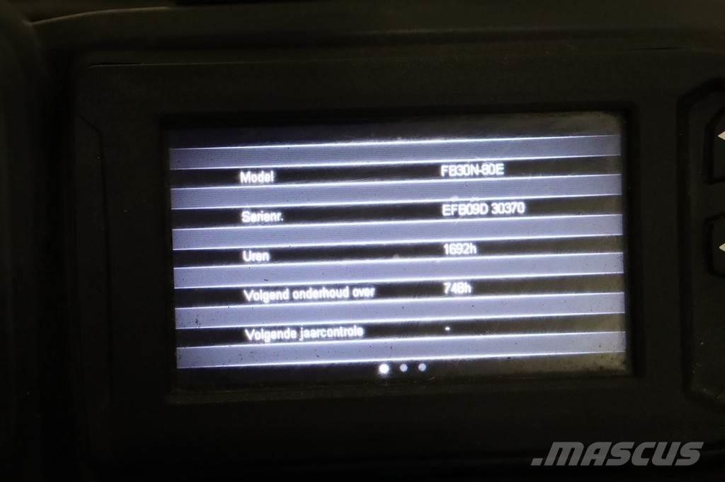 Mitsubishi FB30N Elektriske trucker
