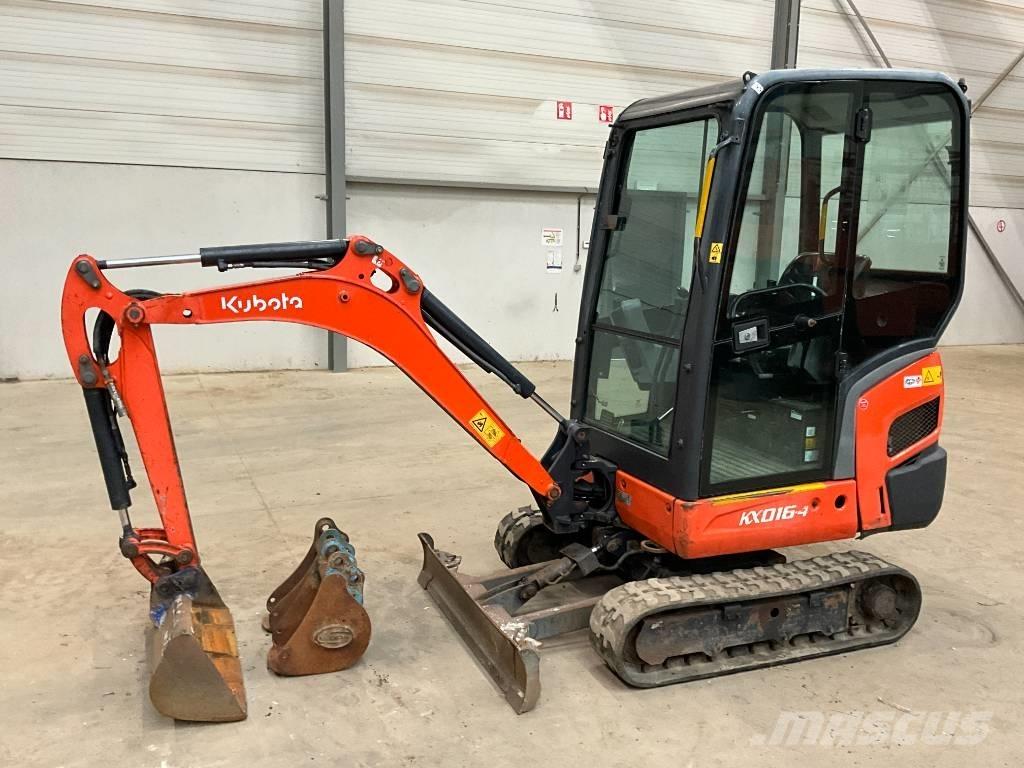 Kubota KX 016-4 Minigravere <7t