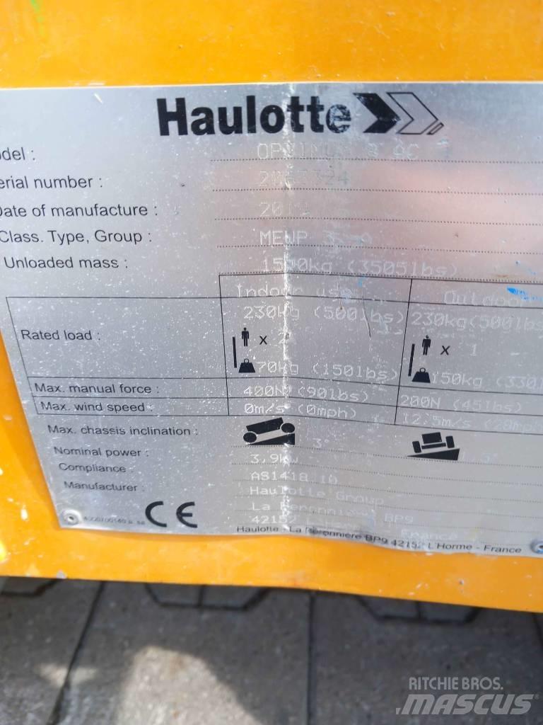 Haulotte Optimum  8 Sakselifter