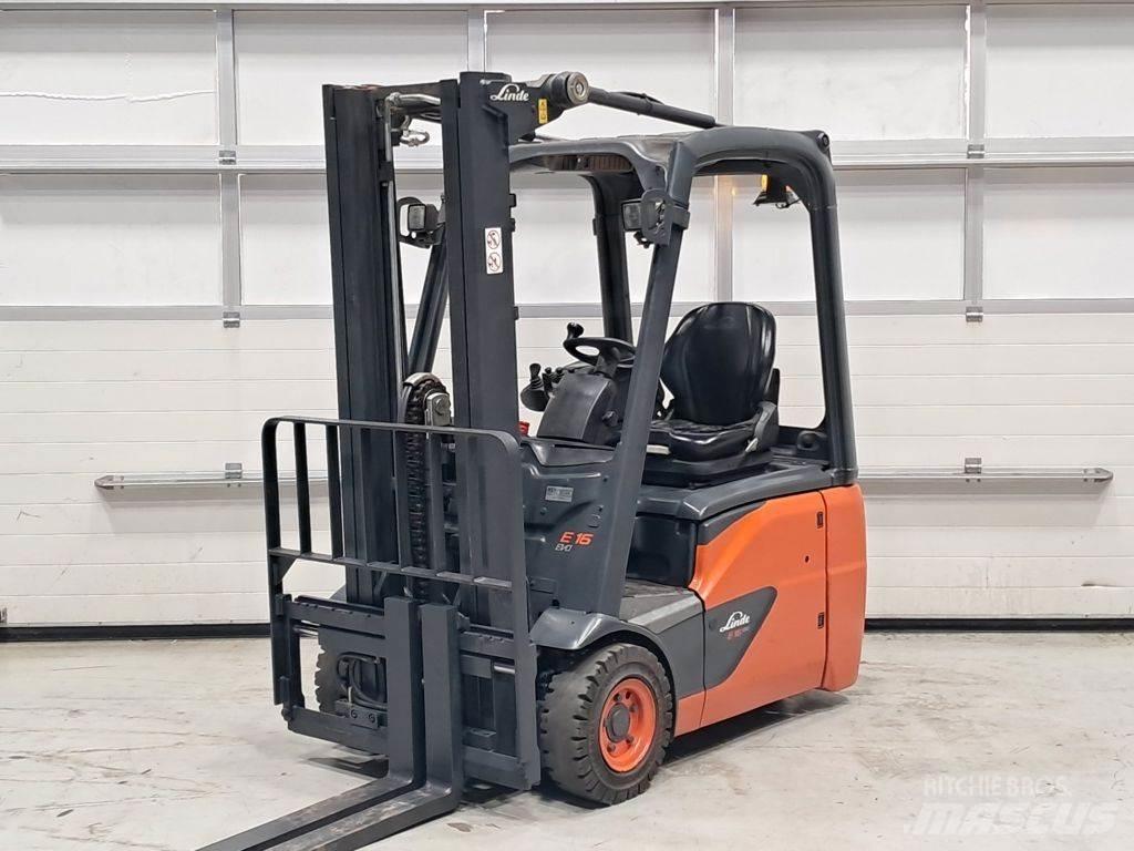 Linde E16C-02 Elektriske trucker