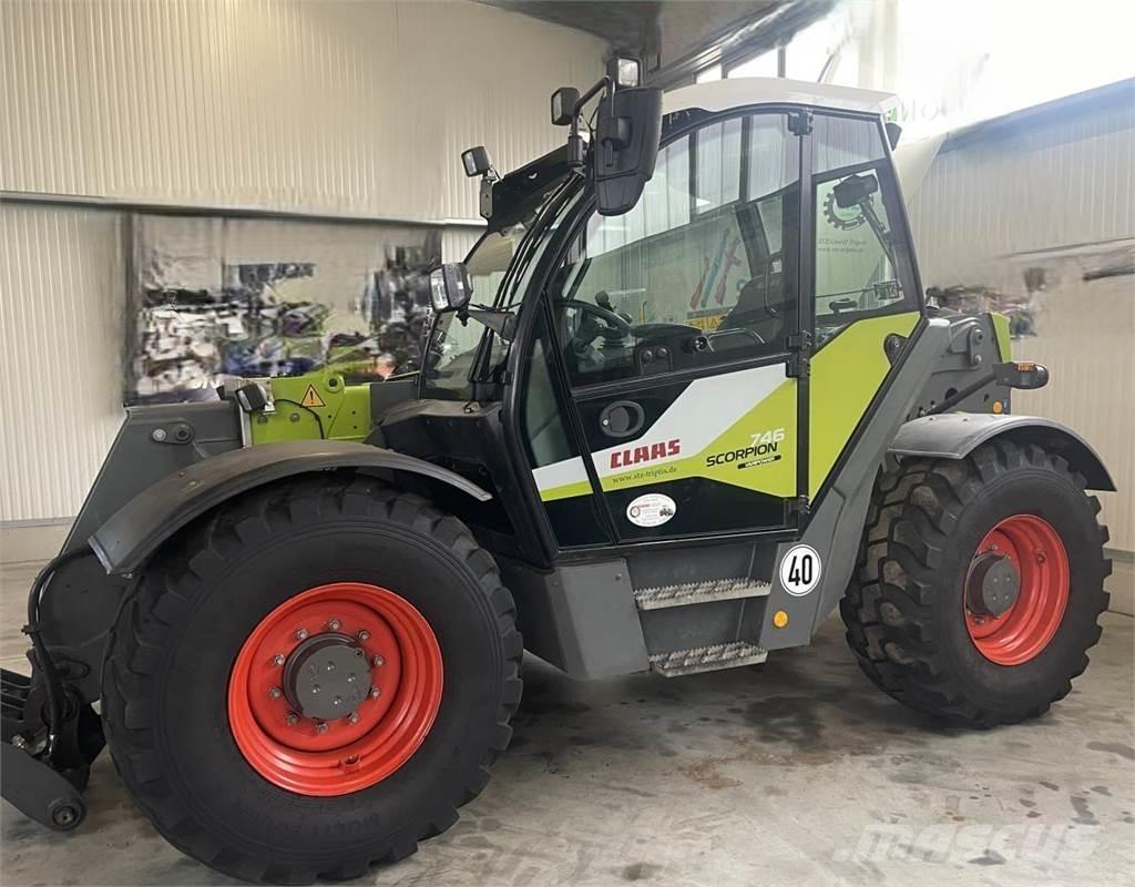 CLAAS Scorpion 746 Teleskoplastere for Landbruk