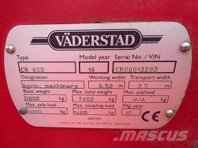 Väderstad Carrier650 Skålharver