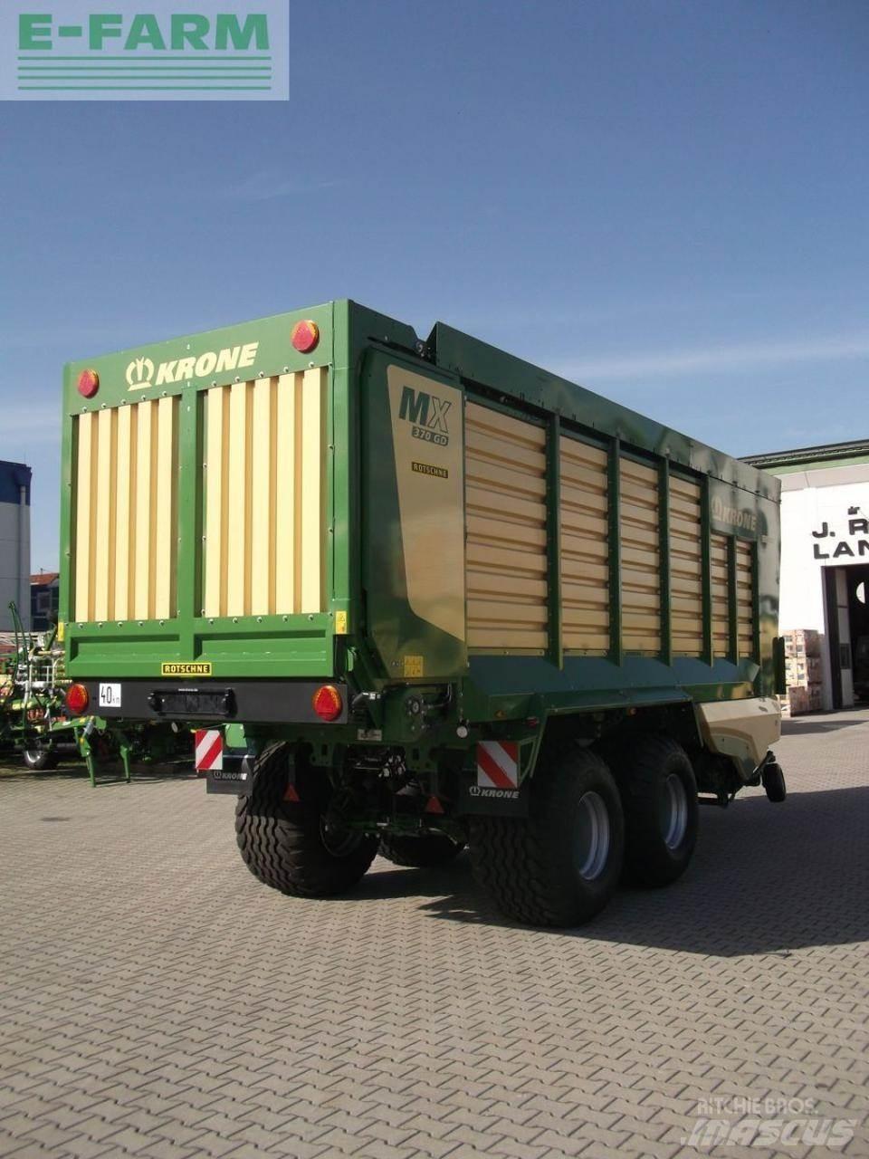Krone mx 370 gd Kornhengere