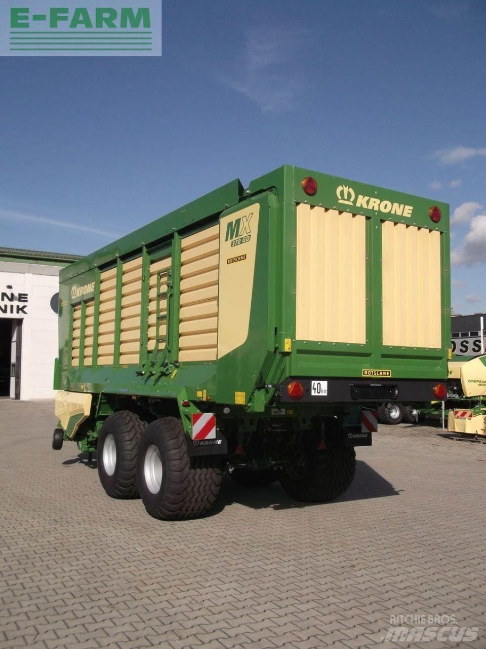 Krone mx 370 gd Kornhengere