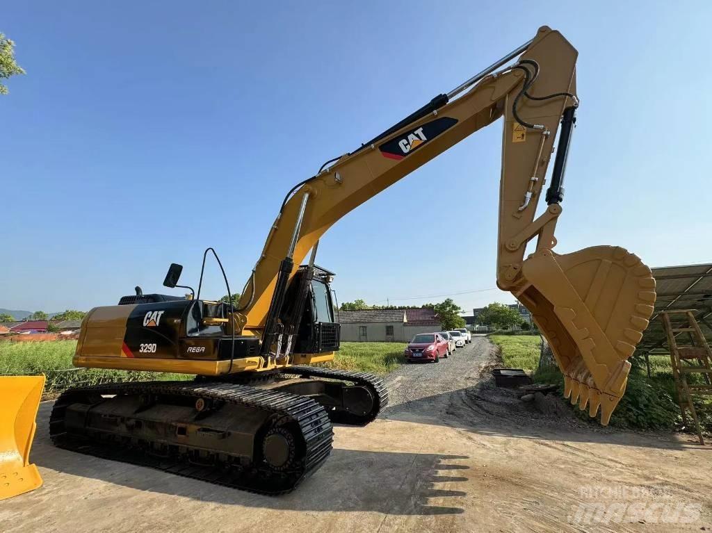 CAT 329D Beltegraver