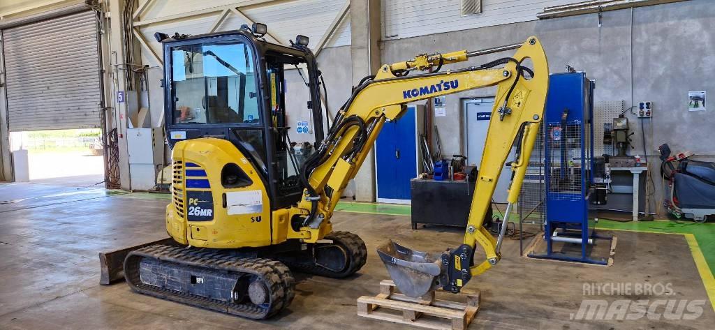 Komatsu PC 26 MR Minigravere <7t