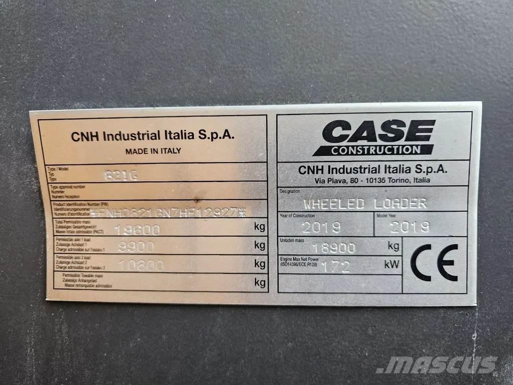 CASE 821G Hjullastere